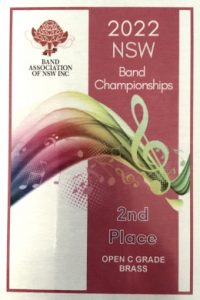 2022 NSW State Band Championship Results - Wollongong City Brass & Wind 2022 NSW State Band Championship Results - Wollongong City Brass & Wind